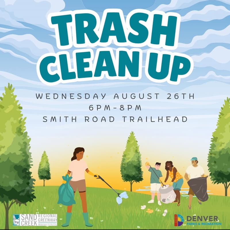 Cover Image for Trash Clean Up @ Smith Road Trailhead