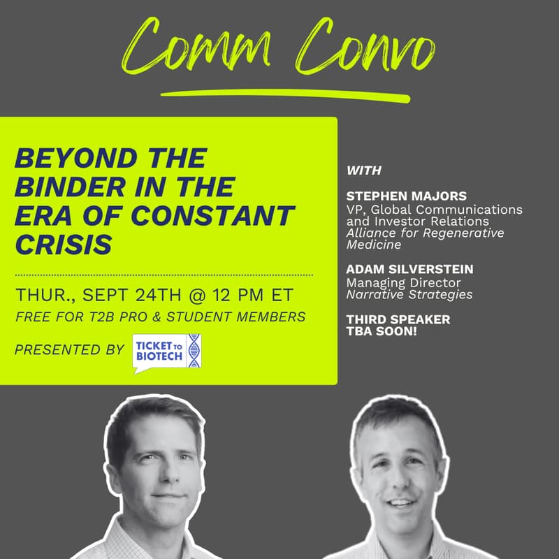 Cover Image for T2B September Comm Convo: Beyond the Binder in the Era of Constant Crisis
