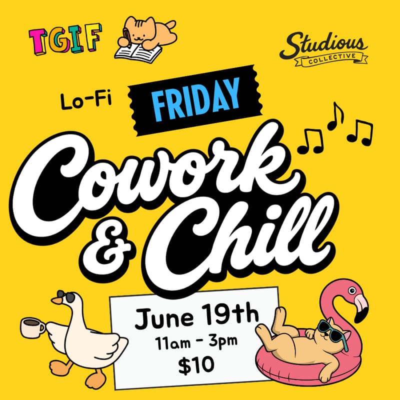 Cover Image for Friday Cowork + Chill in Chinatown LA