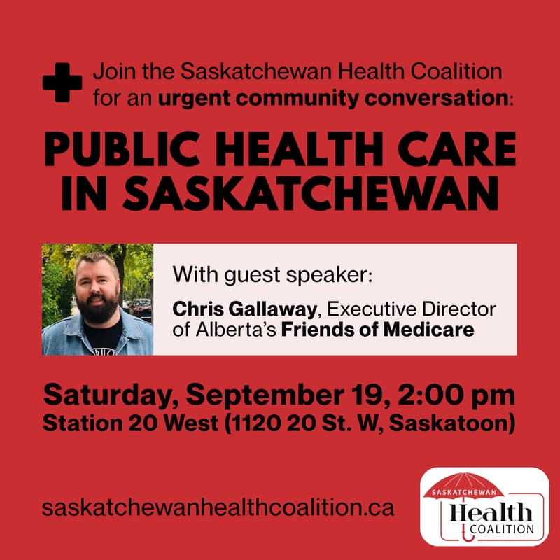 Cover Image for Town Hall: Public Health Care in Saskatchewan
