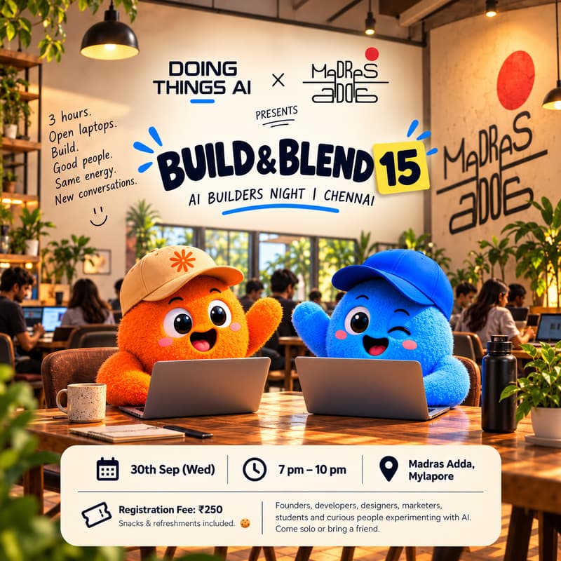 Cover Image for Build & Blend 15 | Doing Things AI