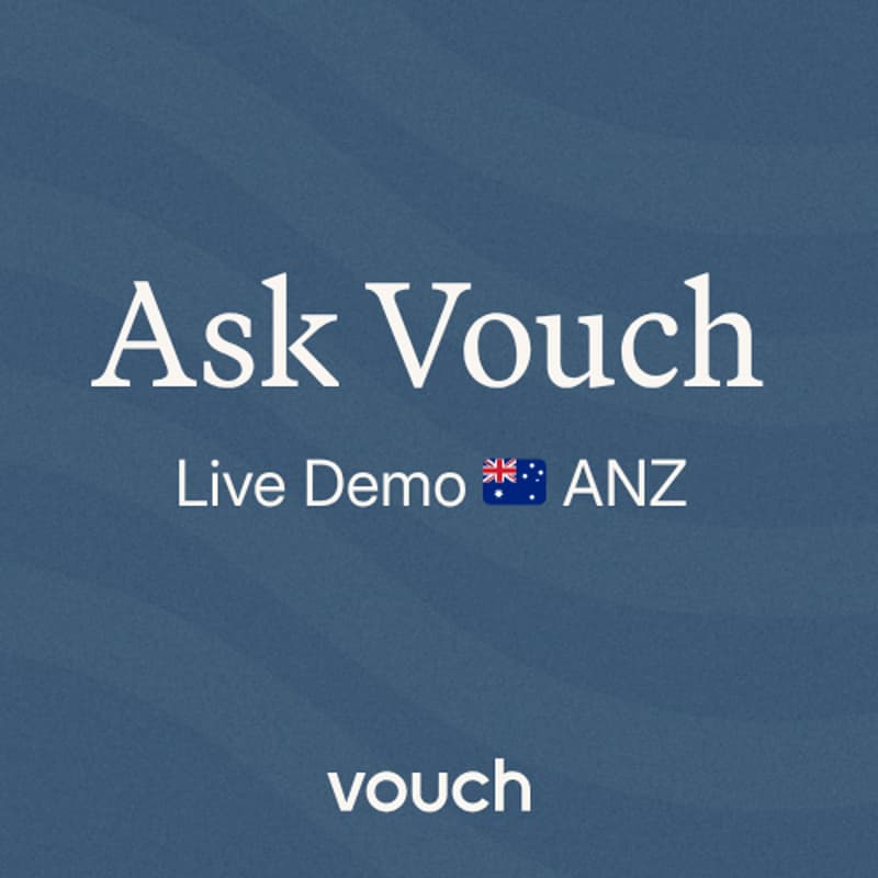 Cover Image for Ask Vouch Live Demo - ANZ