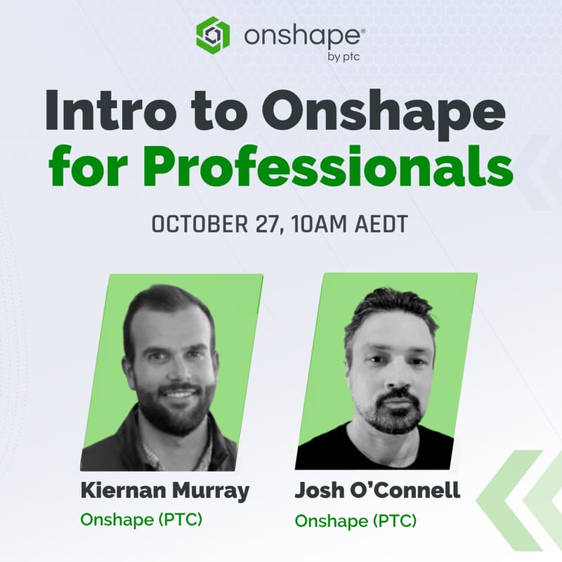 Cover Image for Intro to Onshape for Professionals