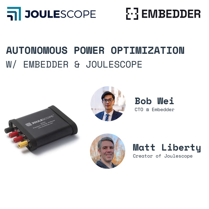 Cover Image for Joulescope // Embedder Webinar