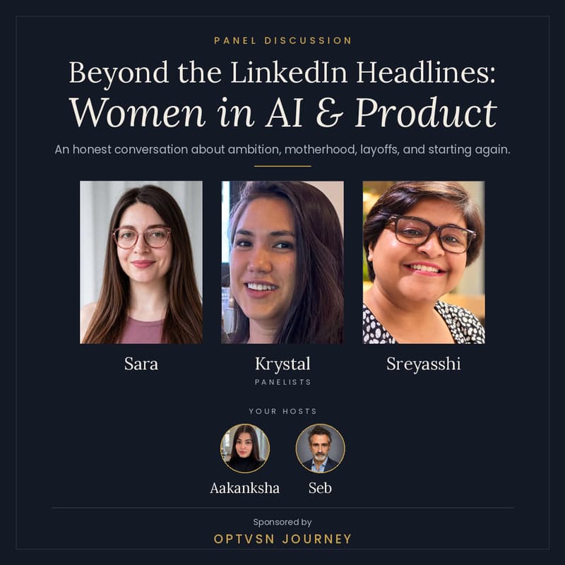 Cover Image for 🎙️ Beyond the LinkedIn Headlines: Women Navigating AI, Ambition & Life