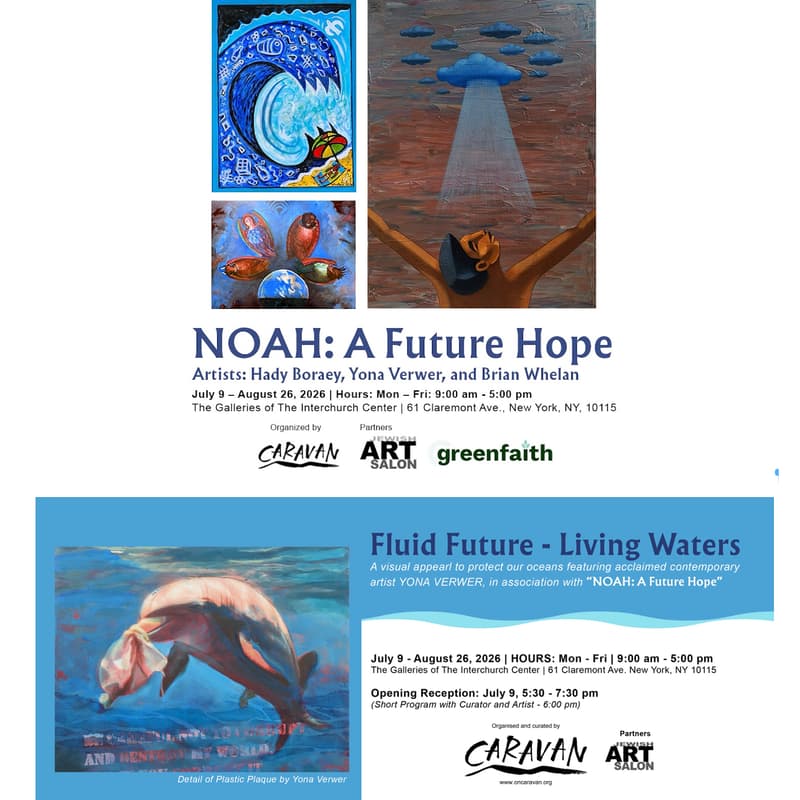 Cover Image for Two Exhibitions: NOAH and Fluid Future-Living Waters
