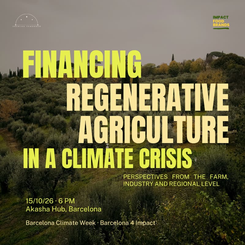 Cover Image for Financing Regenerative Agriculture in a climate crisis: Perspectives from the farm, industry and regional level
