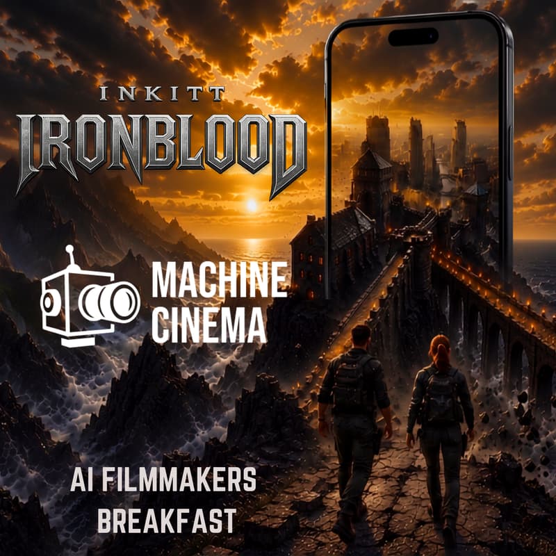 Cover Image for Inkitt Ironblood and Machine Cinema Present SF Monthly AI Filmmakers Breakfast