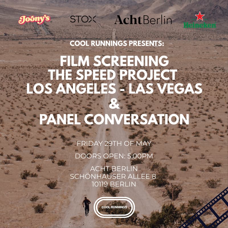 Cover Image for THE SPEED PROJECT FILM SCREENING BY COOL RUNNINGS
