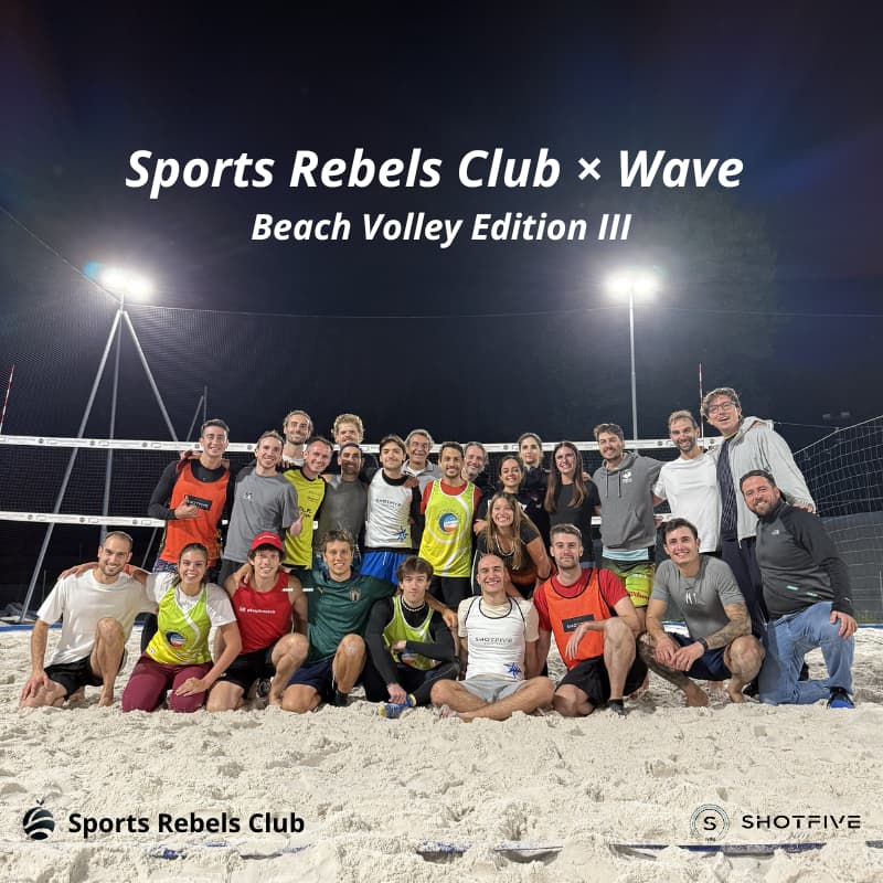 Cover Image for Sports Rebels Club × Wave — Beach Volley Edition III
