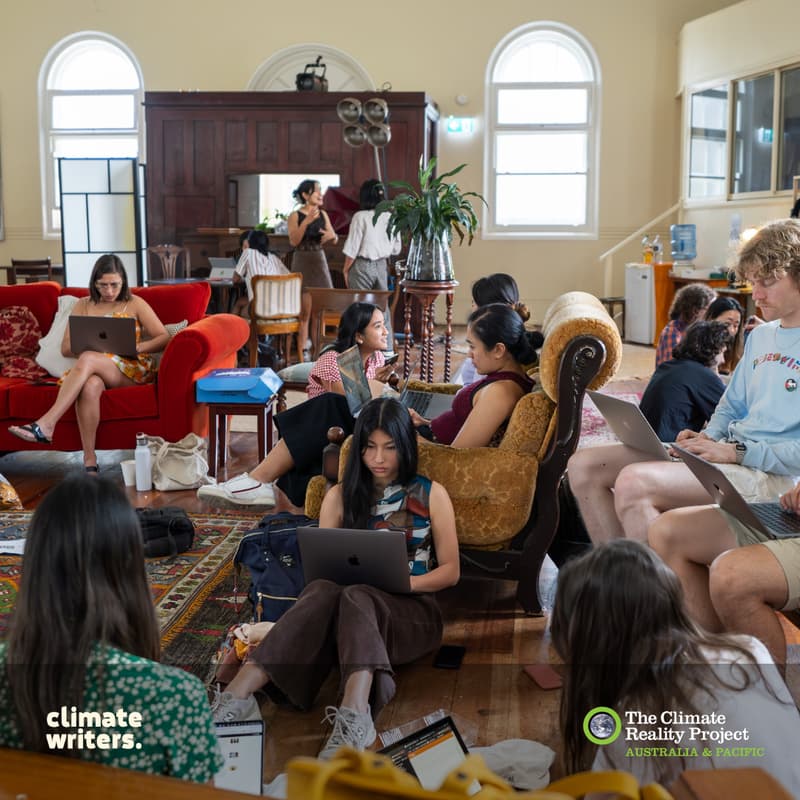 Cover Image for Write to MPs on the WA emissions reduction target workshop (Climate writers 🌱 & The Climate Reality Project)