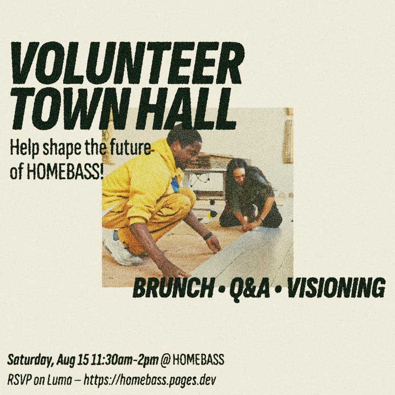 Cover Image for Volunteer Town Hall Brunch