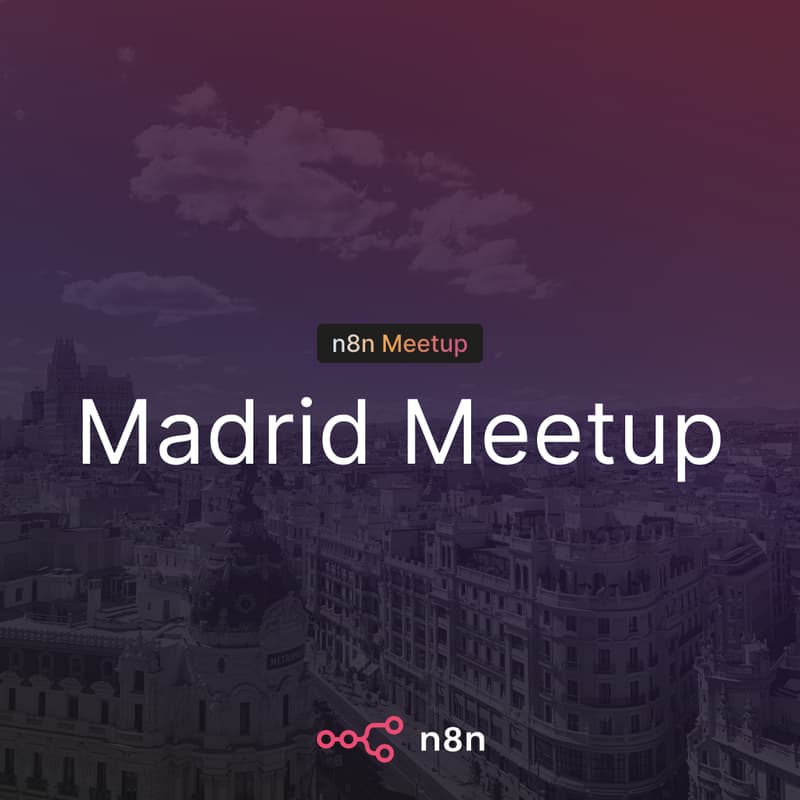 Cover Image for n8n Meetup Madrid