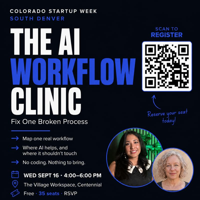 Cover Image for The AI Workflow Clinic: Fix One Broken Process