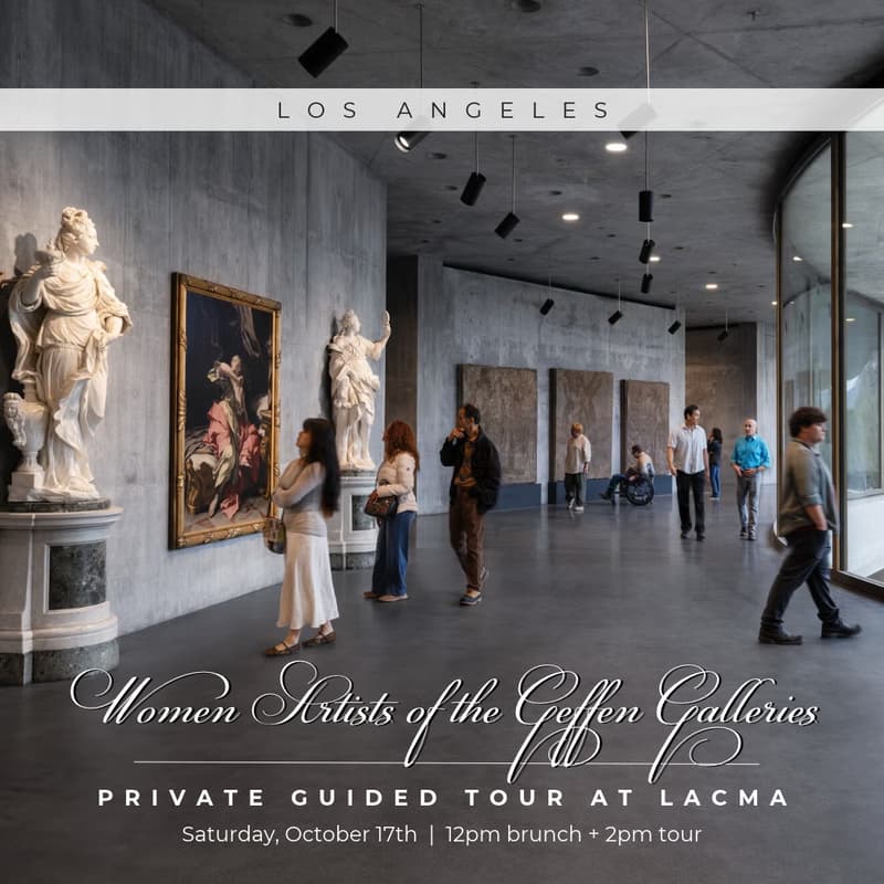 Cover Image for Women Artists of the New Geffen Galleries: A Private Tour At LACMA