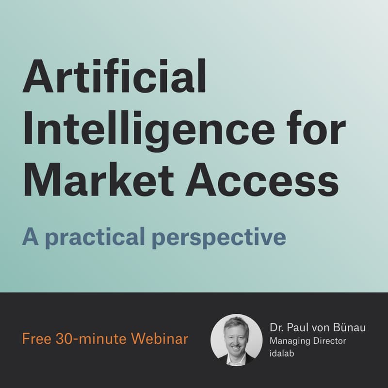 Cover Image for AI for Market Access Teams: A Practical Perspective (Webinar)