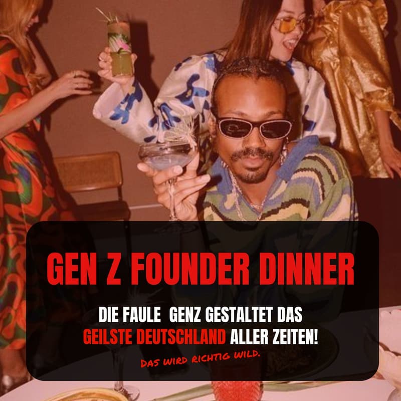 Cover Image for Gen Z Founders Dinner