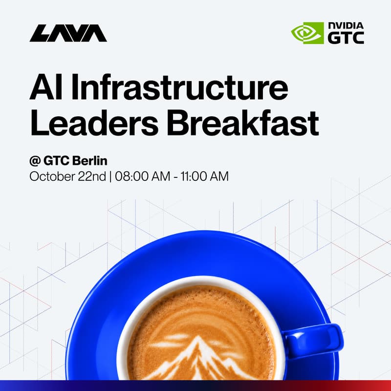 Cover Image for AI Infrastructure Leaders Breakfast @ GTC Berlin