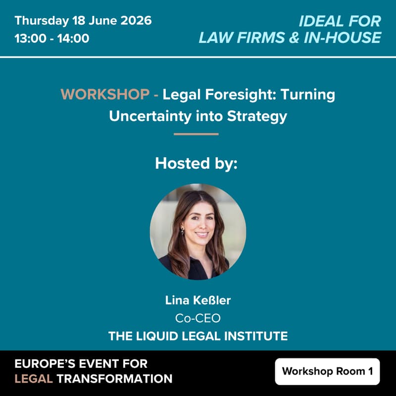Cover Image for Legal Foresight: Turning Uncertainty into Strategy