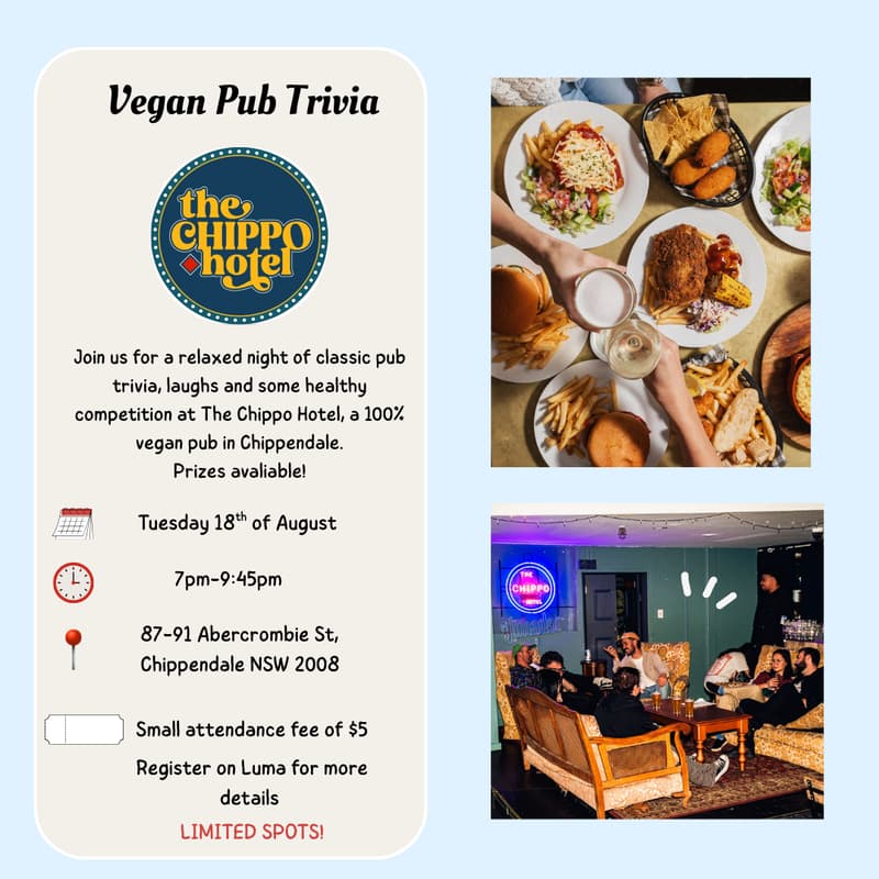 Cover Image for Vegan Pub Trivia Night at The Chippo Hotel
