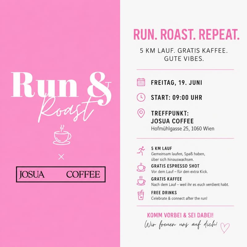 Cover Image for Run & roast x Josua Coffee