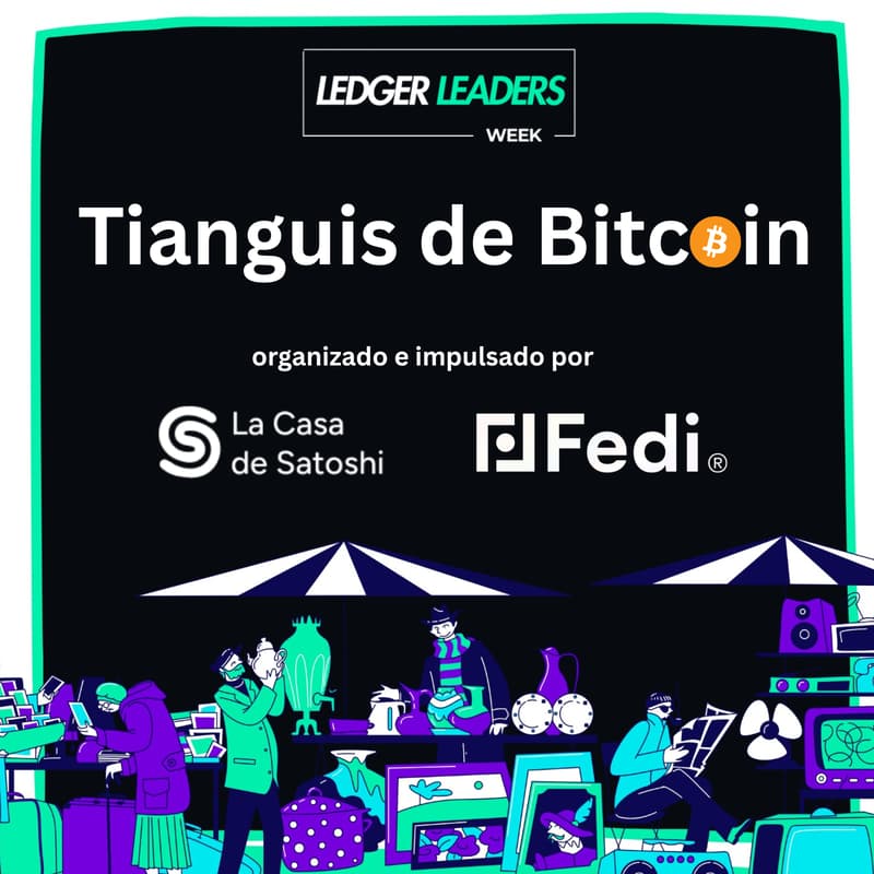 Cover Image for Tianguis de Bitcoin en La Casa de Satoshi powered by Fedi