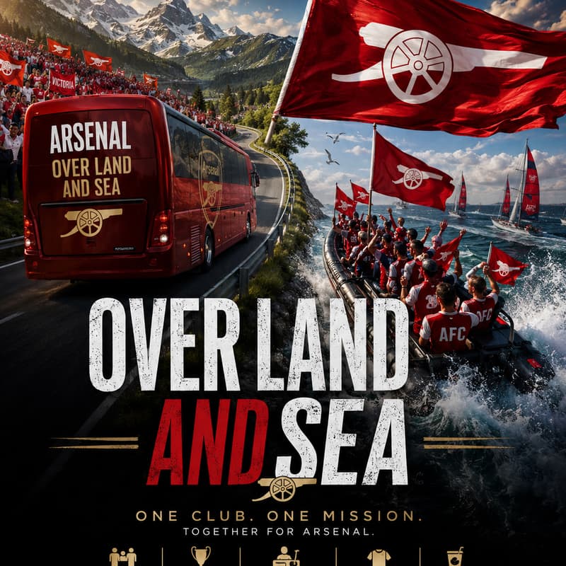 Cover Image for North London Forever — Arsenal UEFA Final Watch Party 🔴⚪