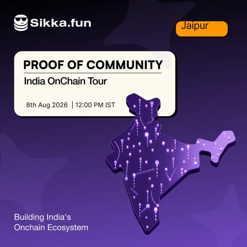 Cover Image for India OnChain Tour #44 - Rajasthan Edition