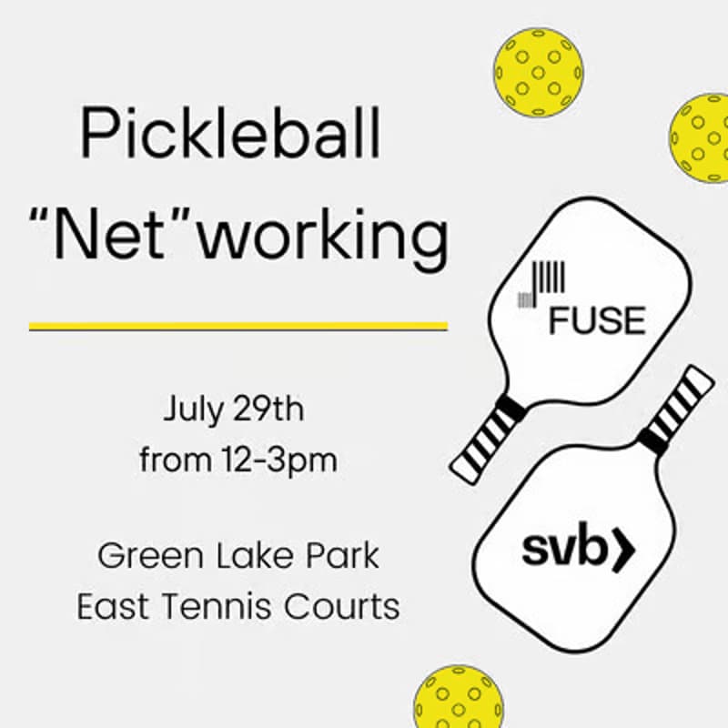 Cover Image for Pickleball "Net"working with FUSE & SVB