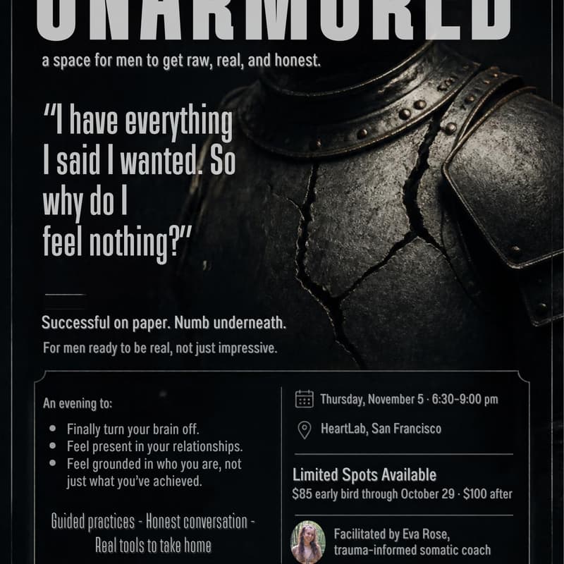 Cover Image for UNARMORED: find your presence and power