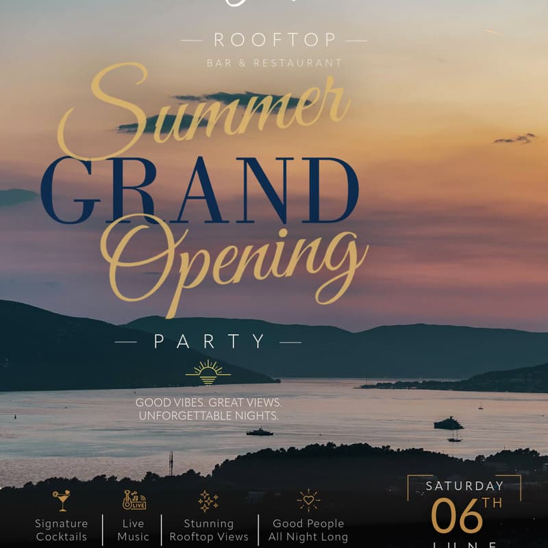 Cover Image for Summer Grand Opening