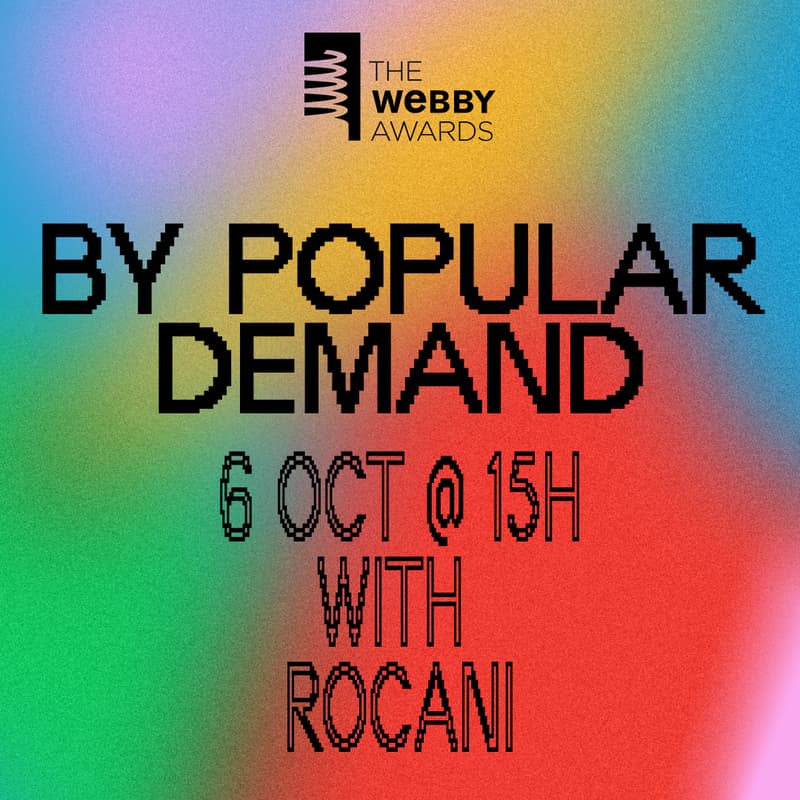 Cover Image for Webby Awards @ROCANI