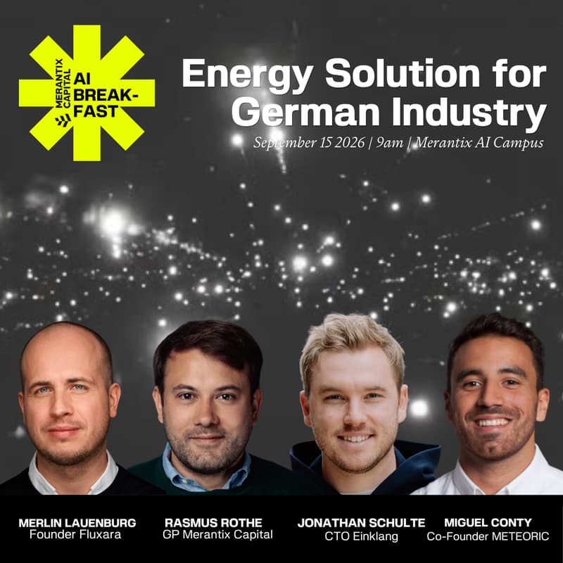 Cover Image for AI Energy Breakfast: Energy Solutions for German Industry