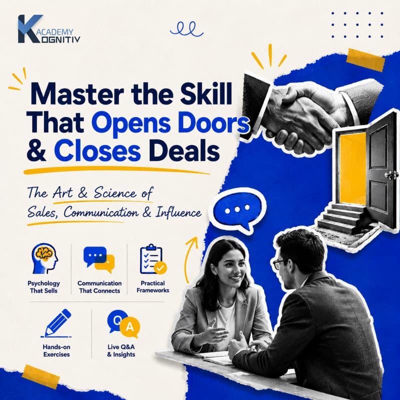 Cover Image for Master the Skill That Opens Doors & Closes Deals
