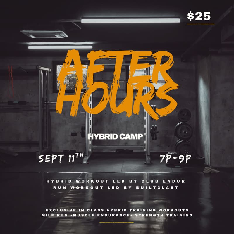 Cover Image for AFTER HOURS HYBRID CAMP