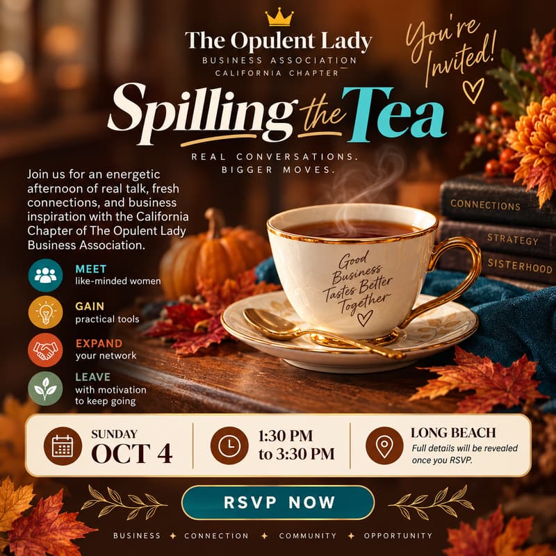 Cover Image for Spilling The Tea On How To Take Your Business To The Next Level