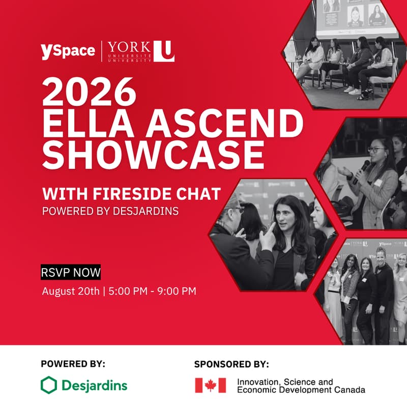 Cover Image for YSpace ELLA Ascend showcase and fireside chat powered by Desjardins