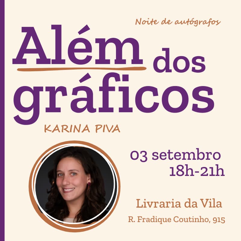 Cover Image for Lançamento: Além dos Gráficos 03/09