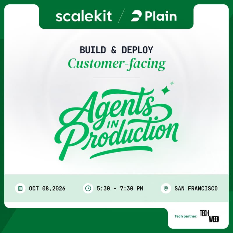 Cover Image for Build & deploy customer-facing agents in production @ SFTW