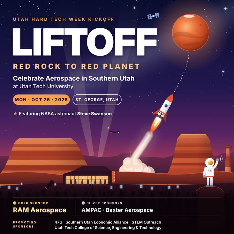 Cover Image for LIFTOFF - Red Rock to the Red Planet