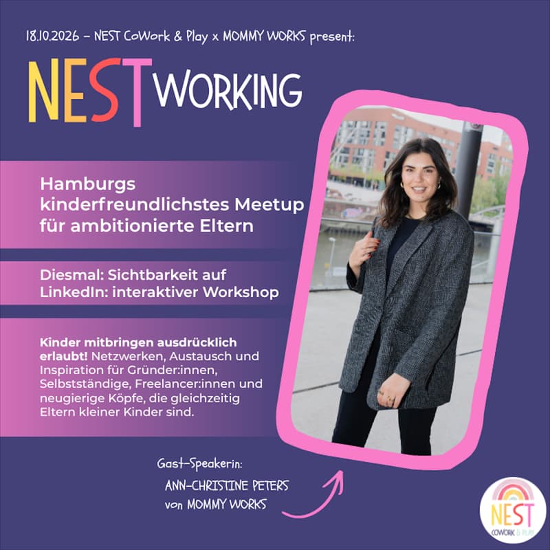 Cover Image for NEST × MOMMY WORKS: LinkedIn Workshop