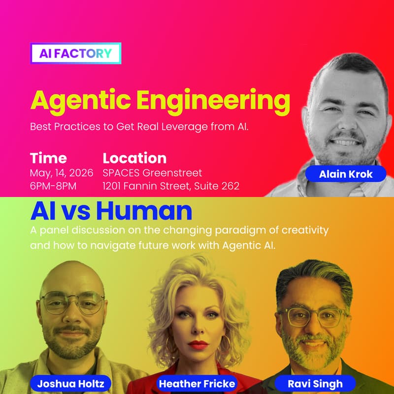 Cover Image for Agentic Engineering - AI Factory + IxDA - Agentic AI Community