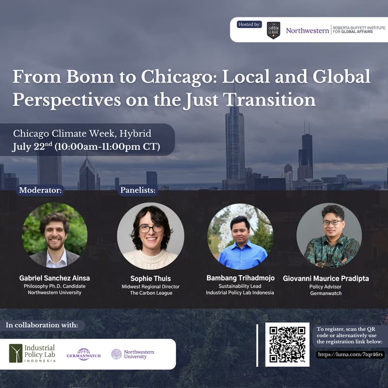 Cover Image for From Bonn to Chicago: Local and Global Perspectives on the Just Transition