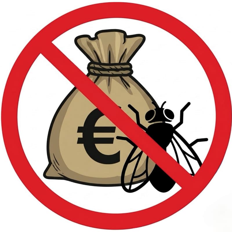 Cover Image for The world's first protest against insect farming
