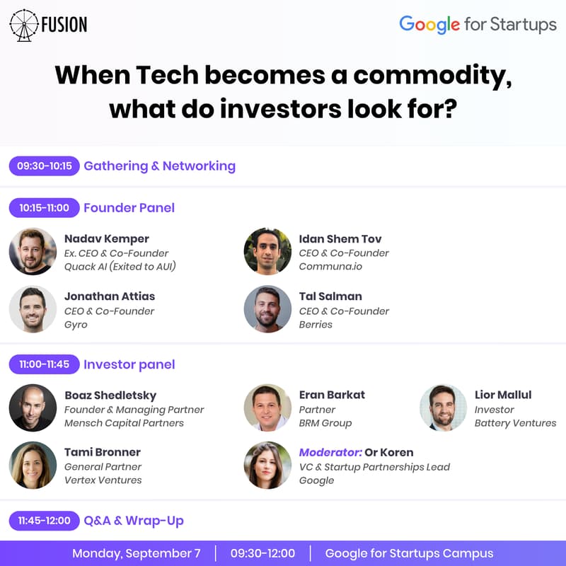 Cover Image for When Tech Becomes a Commodity, What Do Investors Look For?