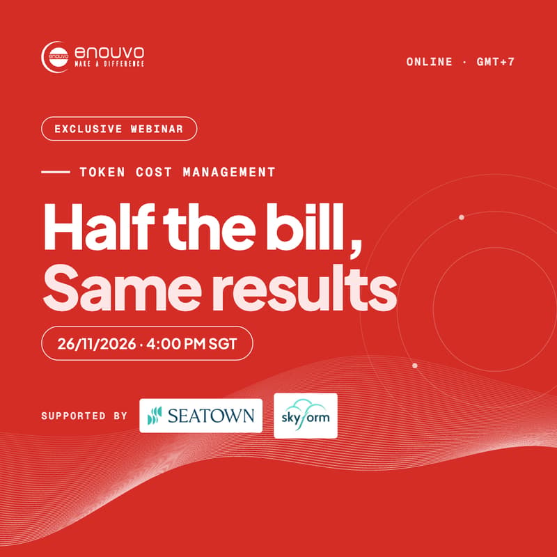 Cover Image for [Exclusive Webinar] Token Cost Management: Half the bill, Same results