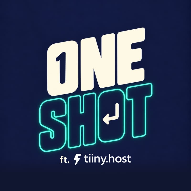 Cover Image for One-Shot w/ Elston Baretto (Tiiny Host) 👇