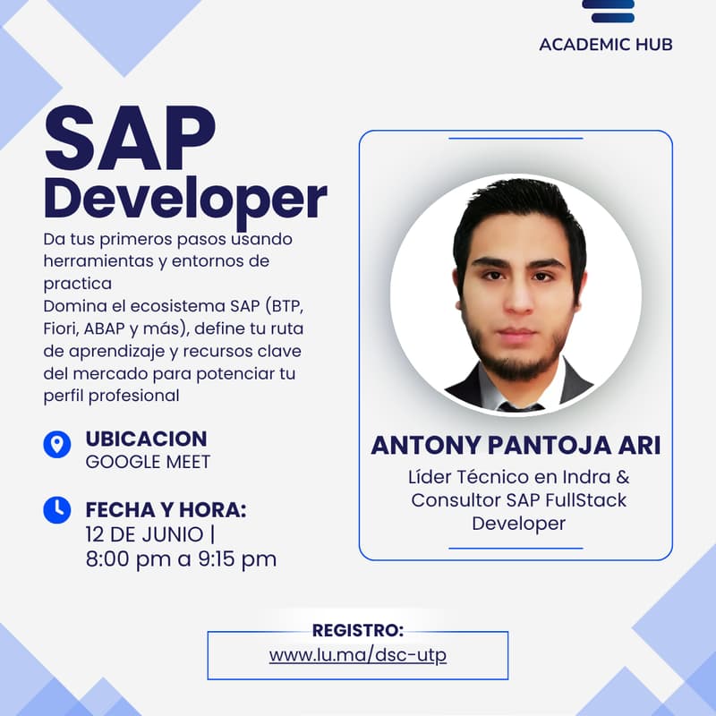 Cover Image for De cero al ecosistema SAP: Tu primer paso como Developer