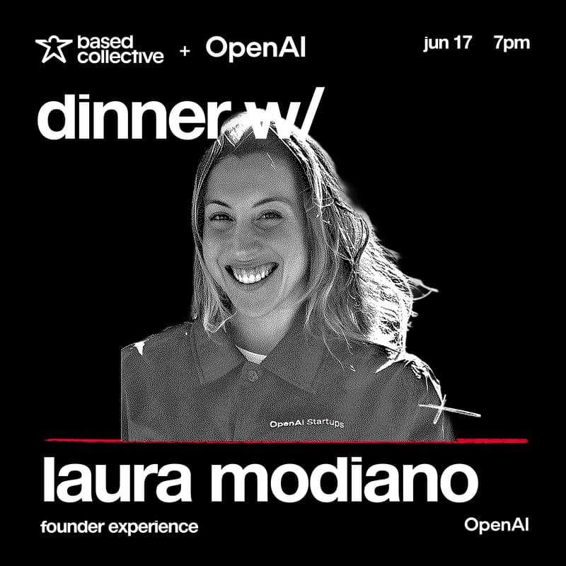 Cover Image for dinner w/ laura modiano (openai)