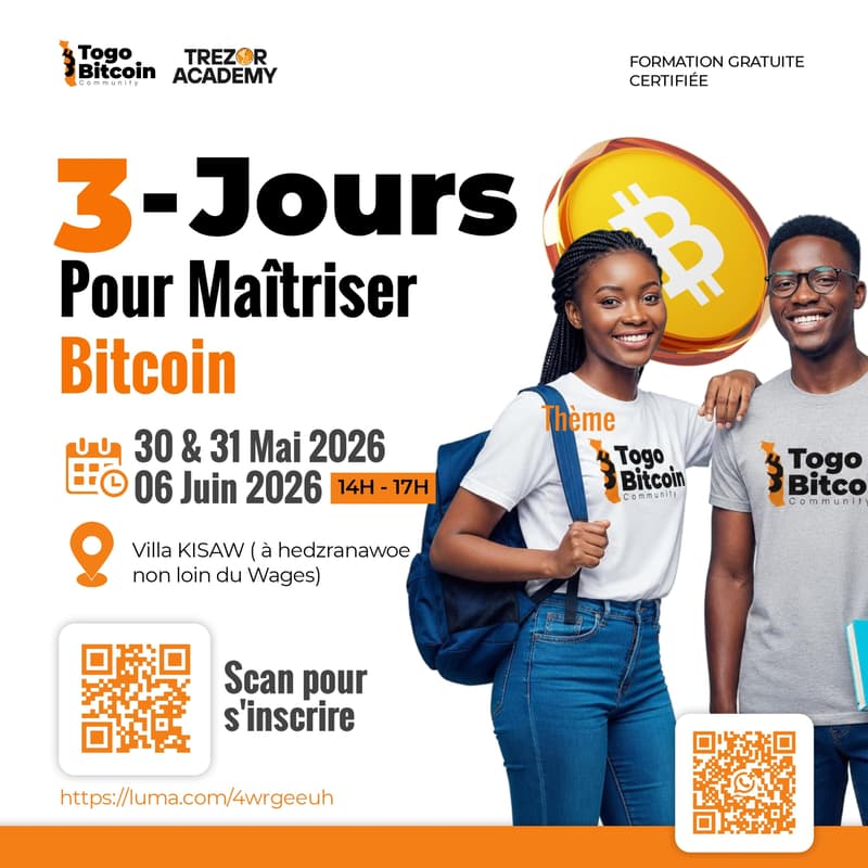 Image de couverture pour 🎓 FORMATION GRATUITE & CERTIFIÉE SUR LE BITCOIN